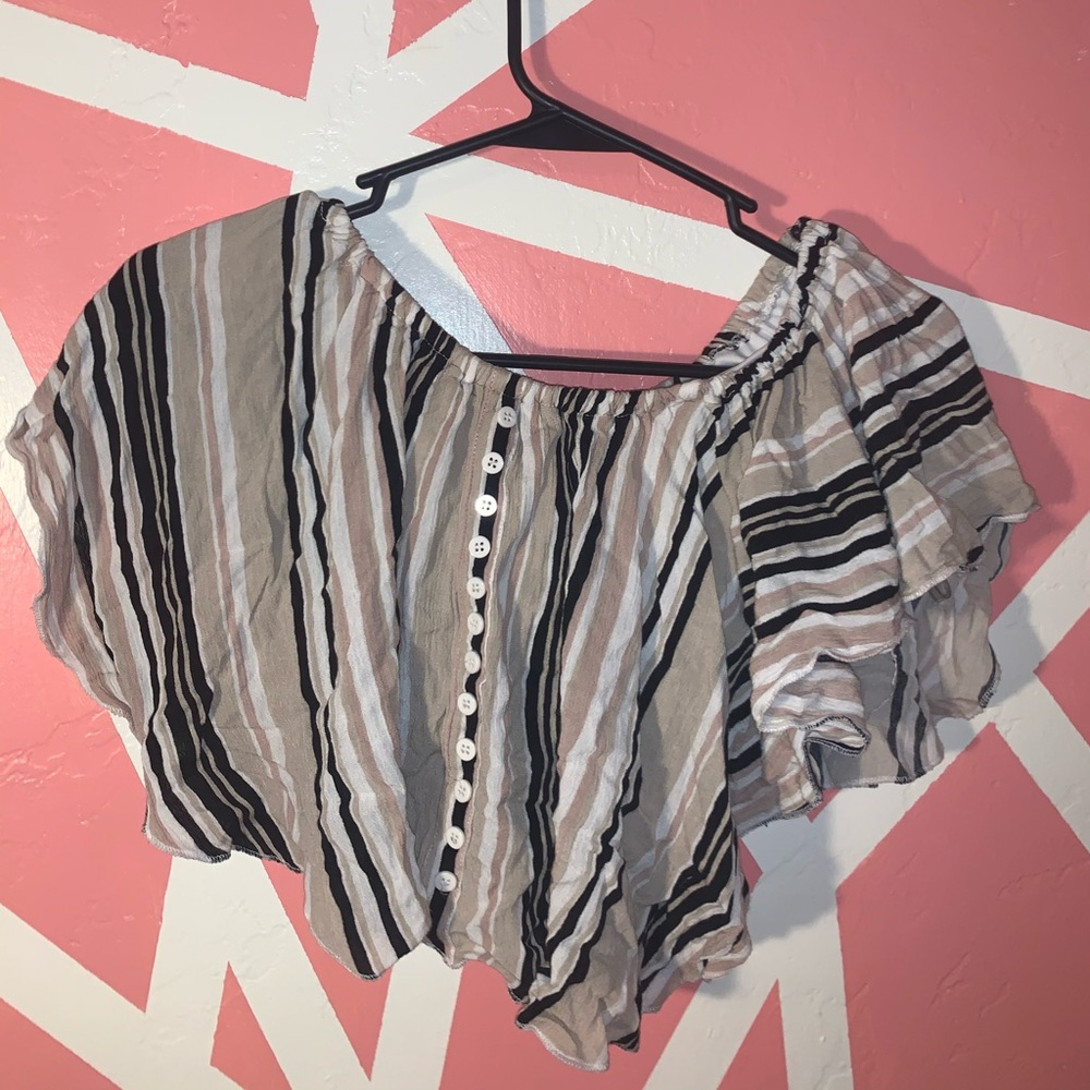 Off the shoulder shirt